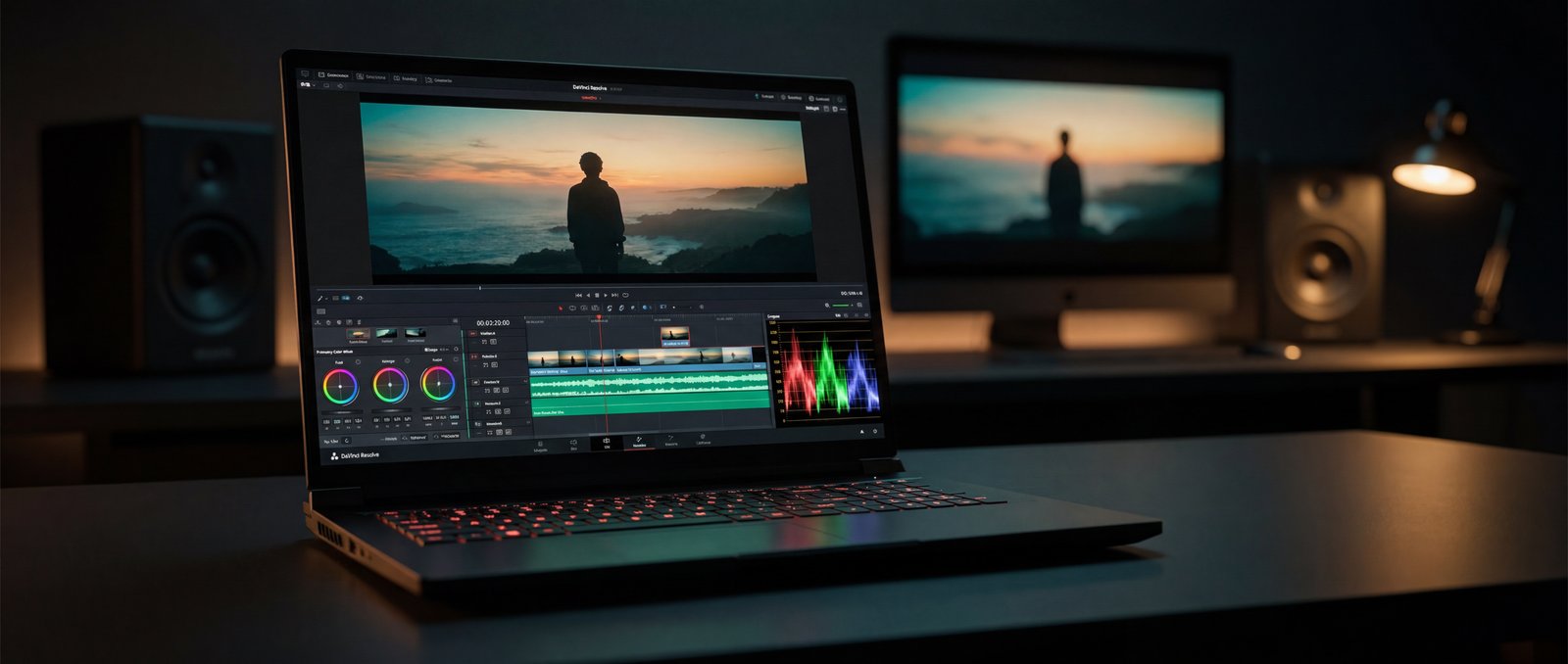 Eurocom Raptor X18 configured for video editing and post-production